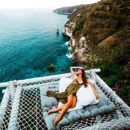 Tropical Glamping Nusa Penida Diamond Beach - Cliff Side Edge Polilit 外观 照片