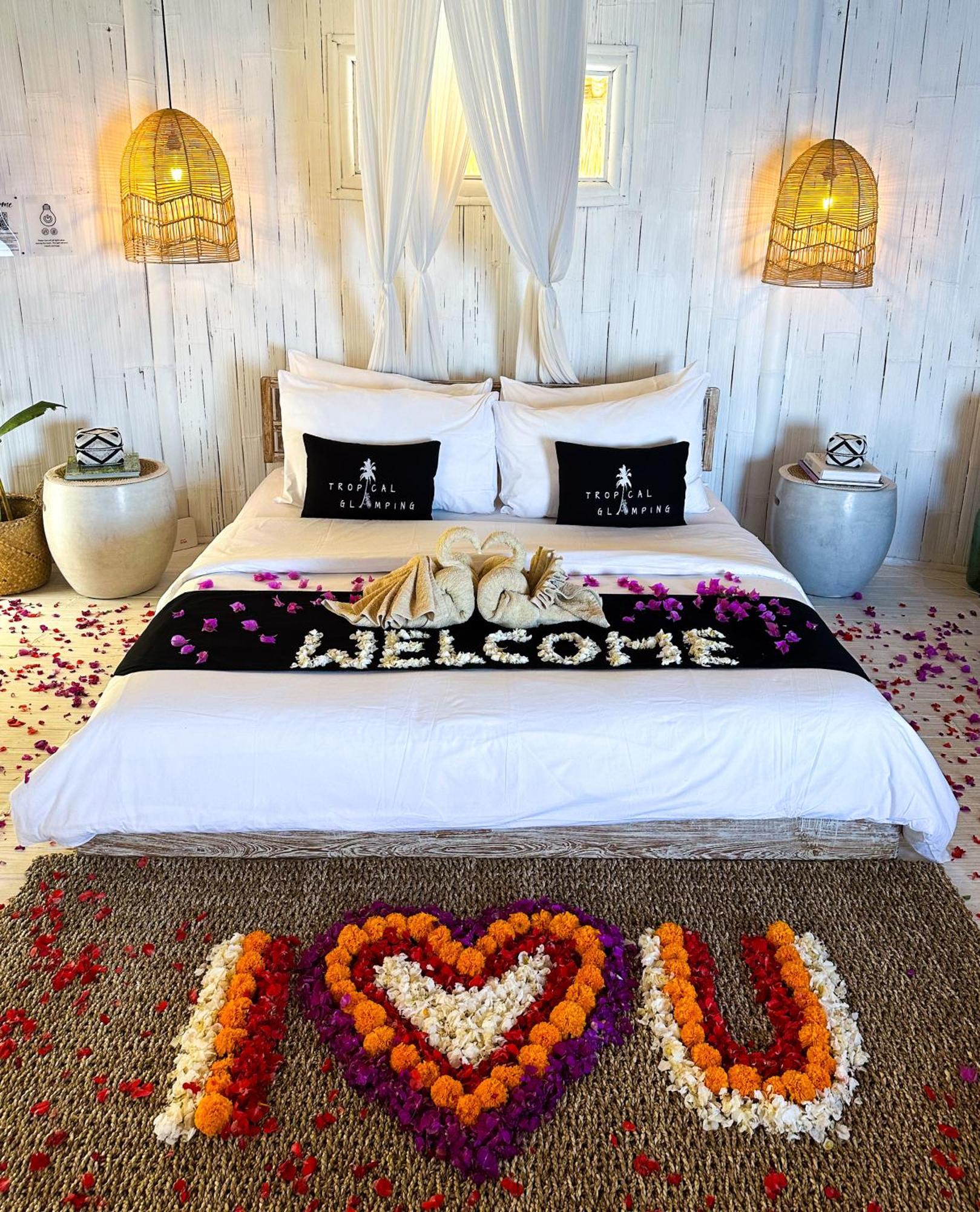 Tropical Glamping Nusa Penida Diamond Beach - Cliff Side Edge Polilit 外观 照片
