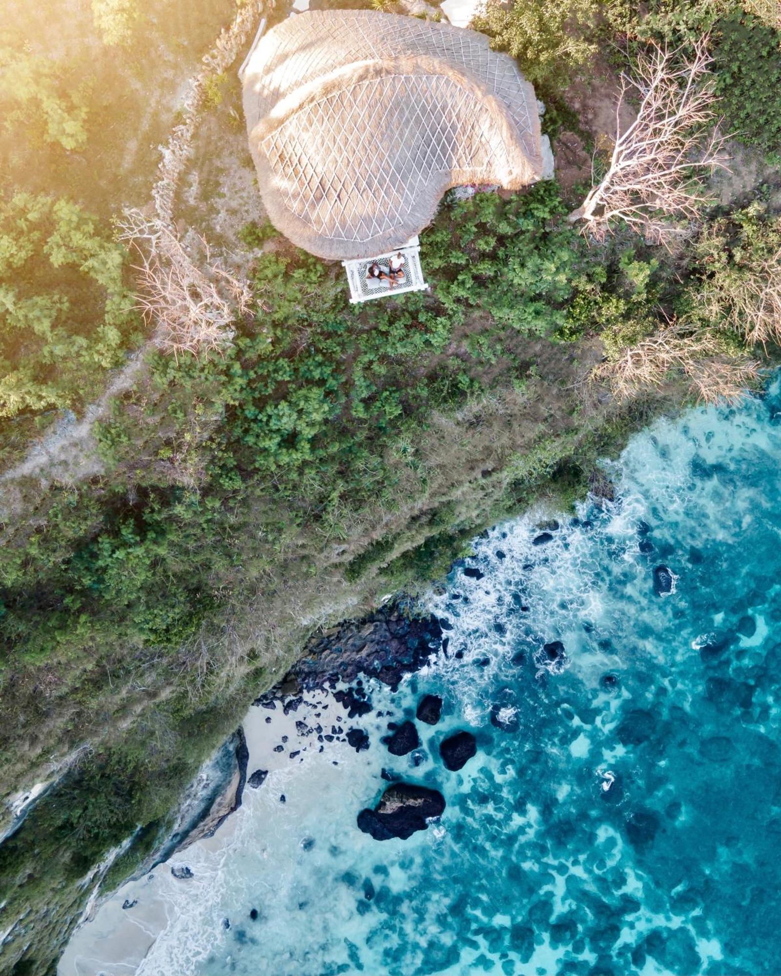 Tropical Glamping Nusa Penida Diamond Beach - Cliff Side Edge Polilit 外观 照片