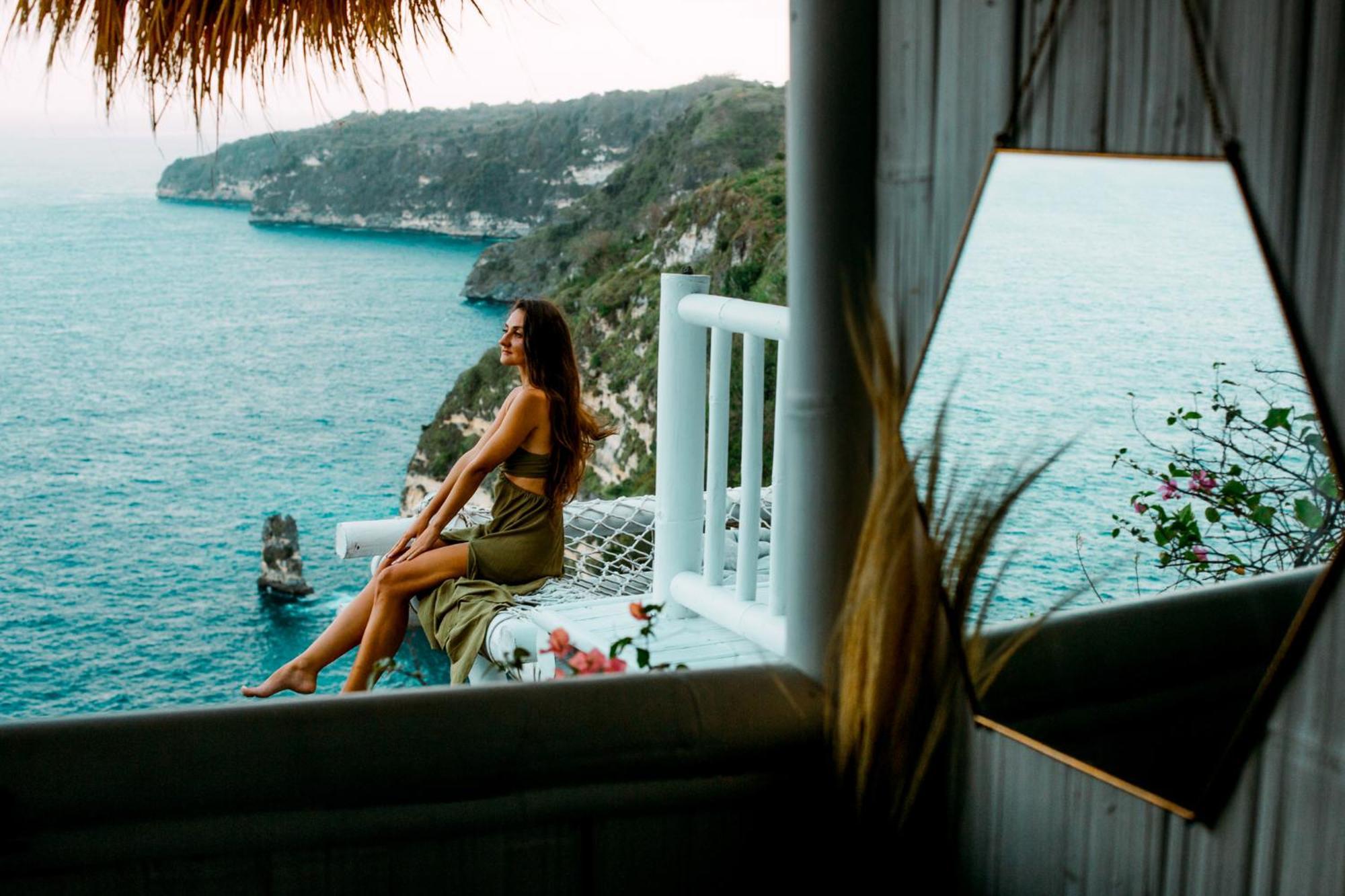 Tropical Glamping Nusa Penida Diamond Beach - Cliff Side Edge Polilit 外观 照片