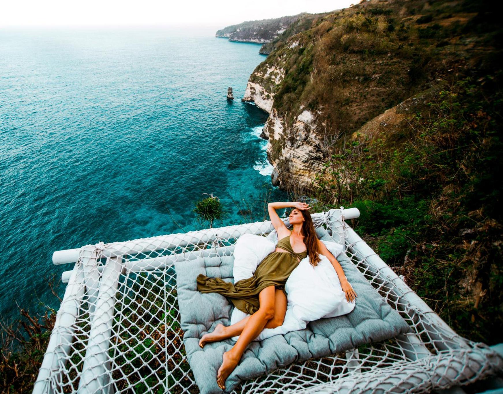 Tropical Glamping Nusa Penida Diamond Beach - Cliff Side Edge Polilit 外观 照片